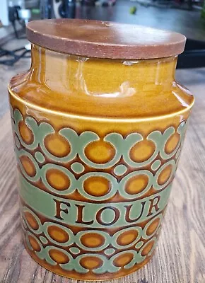 Buy Vintage Hornsea Pottery Flour Jar 1976 • 14.99£