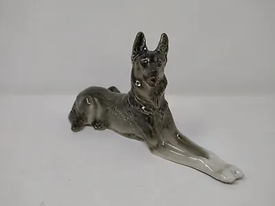 Buy Lomonosov Porcelain German Shepherd / Alsation Dog Ornament Figure Made In USSR  • 17.50£