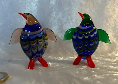 Buy A Pair Of Murano Glass Penguins • 32£