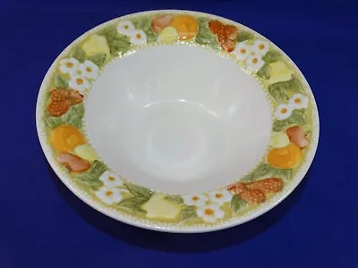 Buy Vernon Ware Della Robbia Dinnerware Rimmed Cereal Bowl(s) By Metlox Usa Fruit  • 9.60£
