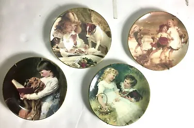 Buy Coalport Fine Bone China Collector's Plates | Pears Plaques Collectible Set Of 4 • 28.92£