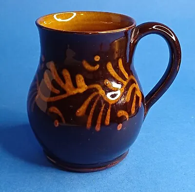 Buy Wetheriggs Penrith Cup Studio Vintage Brown Slipware Pottery H 9cm D 6cm GC • 10£