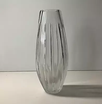 Buy Decorative Royal Doulton Lead Crystal Carnegie Flower Vase 23.5cm • 19.99£