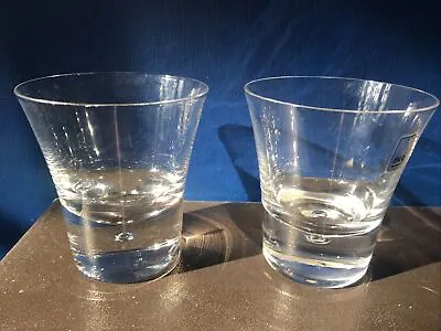 Buy MCG Metropolitan Crystal Glass 2 Heavy Bottom Whisky Tumblers • 11.99£