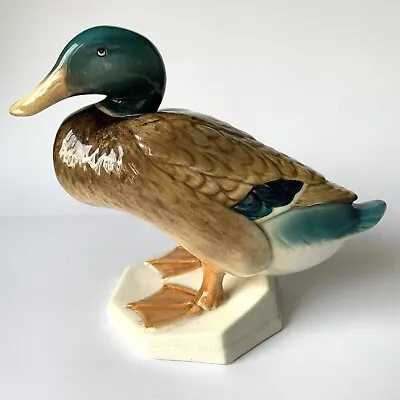 Buy Beswick Mallard Duck Figurine Squatting Model 817 Rare Series By Watkin England • 45.63£