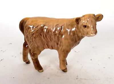 Buy Beswick Cattle Highland Calf 1827D Gloss! Arthur Gredington! Made In England!  • 78£