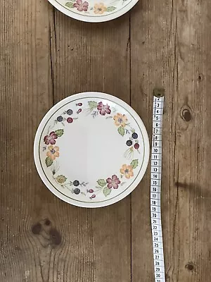 Buy Biltons Staffordshire Country Lane Side Plates X 4 Woolworths Blackberry Flowers • 15.99£