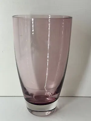 Buy Vintage/Retro Large Pale Purple Coloured Heavy Bottomed Tumbler Glass  • 7.19£