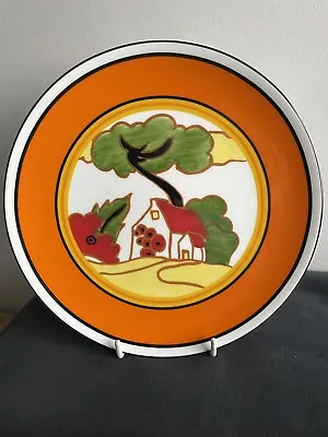Buy Wedgwood Clarice Cliff Plate 'Red Roofs’ • 12.50£