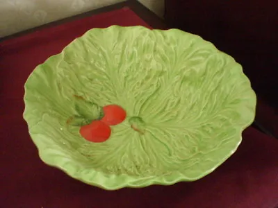 Buy Carlton Ware Australian Design Handpainted Lettuce Bowl W/ Tomatoes-england • 16.06£