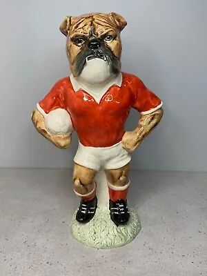 Buy Kevin Francis / Peggy Davies Figurine Bulldog Footballer LE 75 • 35£