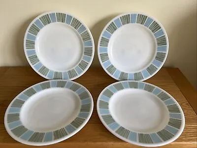 Buy Matchmaker JAJ Pyrex Dinner Plates X 4 Vintage Very Good Condition • 12£