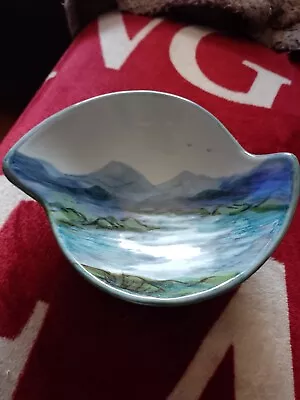 Buy Highland Stoneware Scotland Scenic Mountains & River Dish Ornament  • 12.50£
