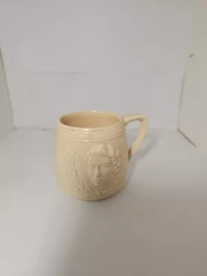 Buy 1953 KSP Coronation Mug Queen Elizabeth II Keele Street Pottery Royal Cup Cream • 5.99£