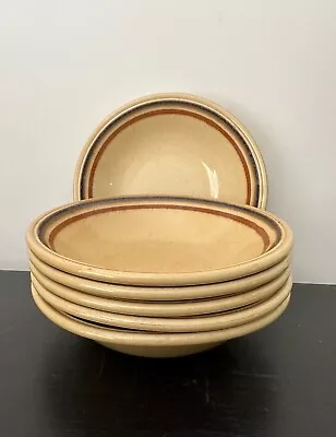 Buy Biltons Bowls Retro 1970s Brown Speckled Ironstone Staffordshire Cereal Set X6 • 15£