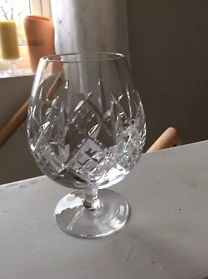 Buy Royal Doulton Cut Glass Crystal Brandy Glass 4.1/2 X 2 Inch • 15£