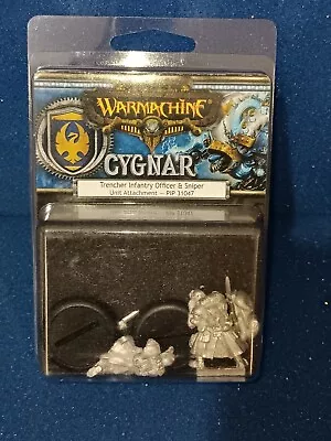 Buy Warmachine PIP31047 Cygnar Trencher Infantry Officer And Sniper • 14.99£