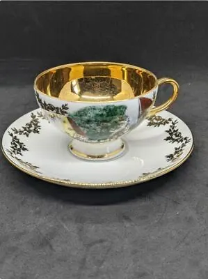 Buy Tea Cup & Saucer Set Hutschenreuther Porzellan Fischer Selb Bavaria China  • 15.36£