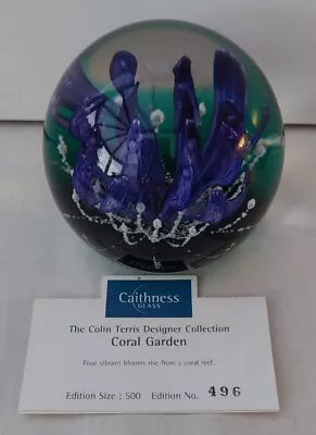 Buy Caithness ‘Coral Garden’ Paperweight (496500) Colin Terris • 55£