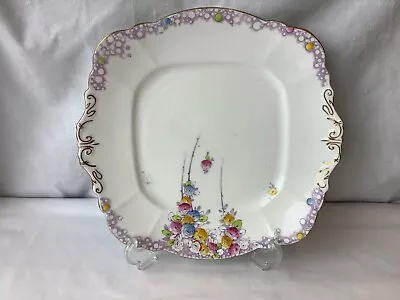 Buy Paragon Summer Roses Bread Plate Cake Plate  Vintage China Serving Plate • 14.95£