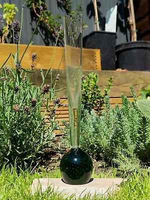Buy SALE! Vintage/Retro Coloured Controlled Bubble Glass Bullicante Bud Stem Vase • 19.49£