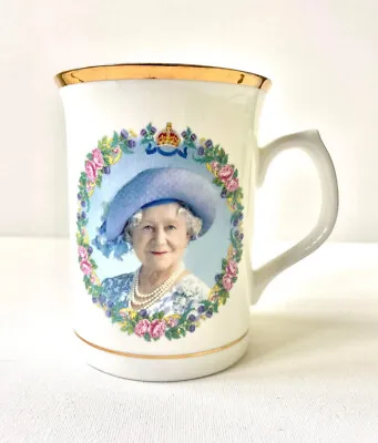 Buy Lovely Queen Mother Commemorative 100th Year Mug, Norfolk China, Norwich, • 6£