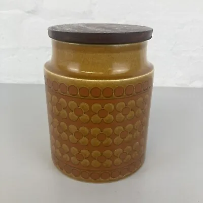 Buy Hornsea Pottery 'Saffron' Brown John Clappison Medium 6  15cm Storage Jar 1970s • 14.99£