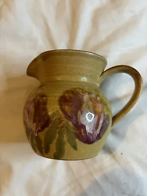 Buy Conwy Studio Pottery Small Jug With Tulip Painted Pattern Excellent Condition • 14.99£