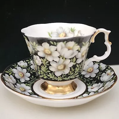 Buy Royal Albert Provincial Flowers Series Mountain Avens Tea Cup & Saucer England • 28.76£