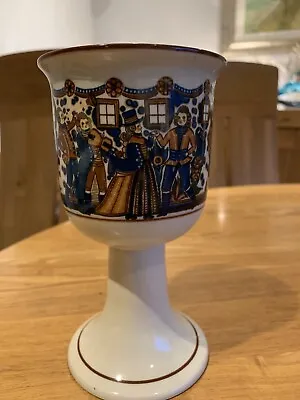 Buy Unique And Rare Scandinavian Goblet 18th Century Design Stoneware Pottery 1980 • 24£