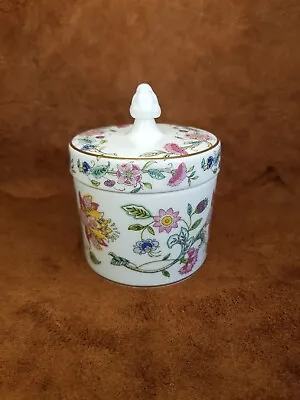 Buy Minton China Lidded Pot In The Haddon Hall Pattern 10cm In Height • 15.99£