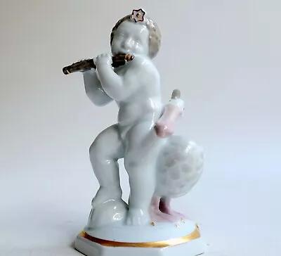 Buy Figure ORPHEUS - Putto With Pelican - L. Vithaler 1924 - Hutchenreuther - 1st W. • 159.90£