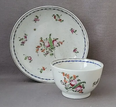 Buy New Hall Pattern 208 Teabowl & Saucer C1790-1800 Pat Preller Collection • 20£