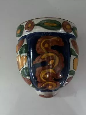 Buy Mexican Pottery  Wall Pocket Hanging Sconce Planter • 24.07£