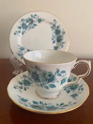 Buy Vintage Queen Anne Bone China -  Alexandra -  Tea Cup,Saucer & Side Plate Trio • 4.50£