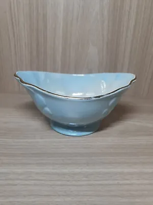 Buy Vintage Maling Blue Small Lustre Sugar Bowl / Open Sugar Bowl?  VGC • 10.99£