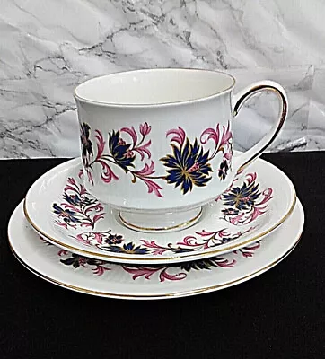 Buy Vintage Paragon Bone China Trio Set Michelle Cup Saucer & Side Plate • 4.50£