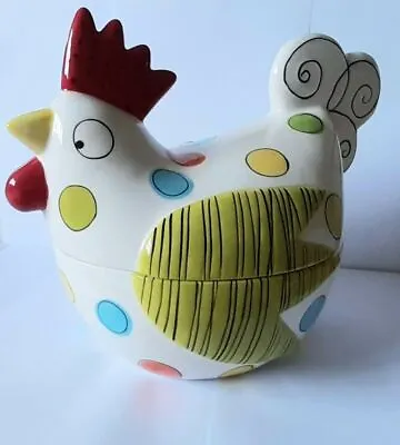 Buy Marks And Spencer  Chicken  Egg Basket - Hand Painted Stoneware 🐔💥 • 68.99£