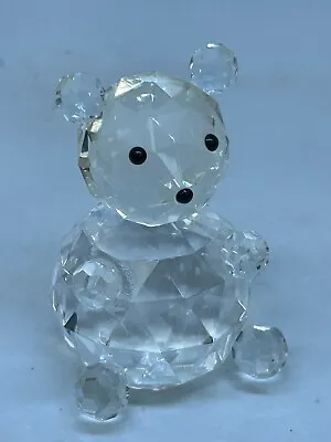 Buy Repaired Clear Ball Bear Glass Crystal Animal Ornament Collectible Figure 9cm#LH • 3£