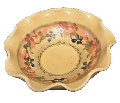 Buy Terre Provence Small Scallop Edge Bowl - Made In France - Flower Pattern Dish • 29.99£