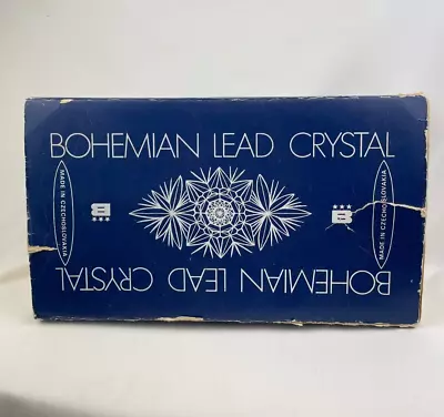 Buy Bohemian - Lead Crystal Bowl With Box - Excellent Used Condition • 20£