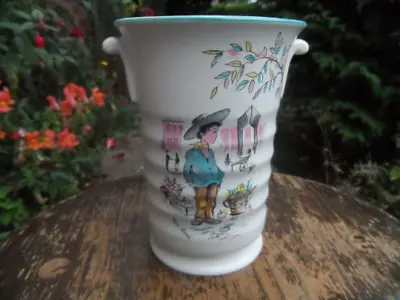 Buy Crown Ducal Petit Pierre Boy Vase 15.5cm Tall • 9.99£