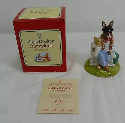 Buy Royal Doulton Parisian Bunnykins DB317 Figurine Limited Edition - Thames Hospice • 20£