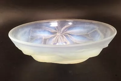 Buy G Vallon Art Deco Style Frosted Opalescent Glass Bowl With Raised Cherries  • 46£
