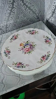 Buy Large Floral Aynsley Fine Bone China Serving Plate • 4£