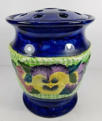 Buy Vintage Ringtons Newcastle On Tyne Ceramic Maling Ware Pansy Flower Vase & Frog • 20£
