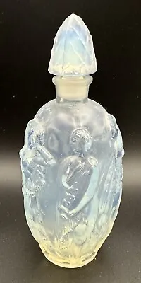 Buy ANTIQUE Sabino Opalescent Art Glass Perfume DECANTER Scent Bottle Nudes France • 227.69£