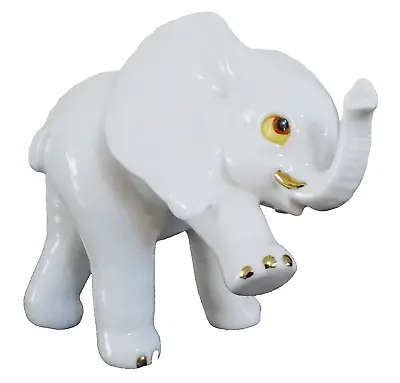 Buy Royal Osborne – Bone China Elephant Standing On Three Legs TMR-3772 – Excellent  • 14.99£