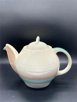 Buy Susie Cooper Productions Crown Works Tea Pot Made In Burslem, England • 75.41£