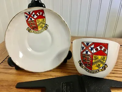 Buy Antique Goss China Rare Wendover Coat Of Arms Personalised Boomer Birthday Gift • 15£